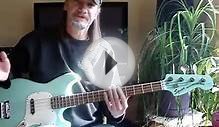 Electric Bass Lessons "Basic Bass Styles" Part Two - Tab