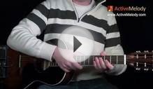 Eric Clapton Acoustic Blues Lead Guitar Lesson -- Ragtime