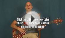 free bass guitar lesson super mario theme koji kondo