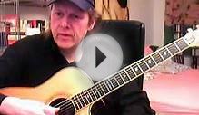 Free Guitar Lessons for beginners Part V by Siggi