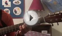 Mr. Tambourine Man guitar chords lesson by Uriah King