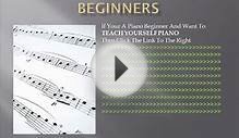 Piano Lessons for Beginners - Teach Me Piano - The Basics